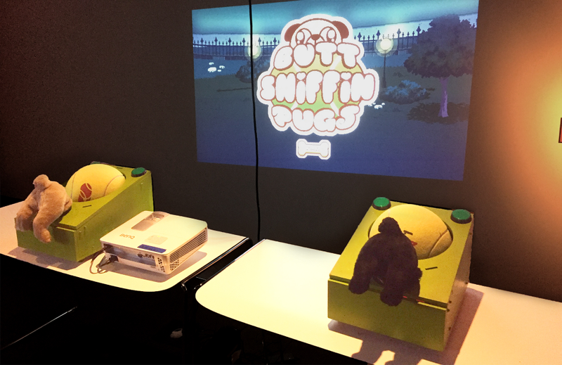 Illustration for article titled Dog butts and a “haunted” NES: The strange game machines of IndieCade East